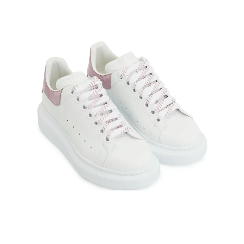Alexander McQueen Oversized White Pink Croc Women's-3