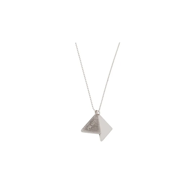 PRADA Symbole Necklaces Men Silver-1