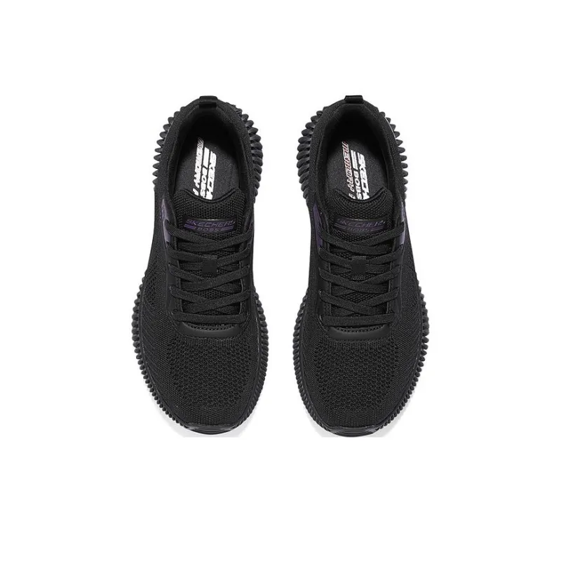 Skechers Bob's Anti Slip Wear Resistant Low Top Casual Running Shoes Women's Black-2