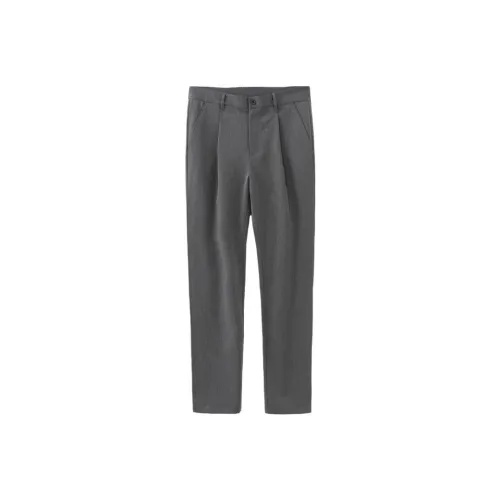 FAIRWHALE Suit Trousers Men Dark Gray 261