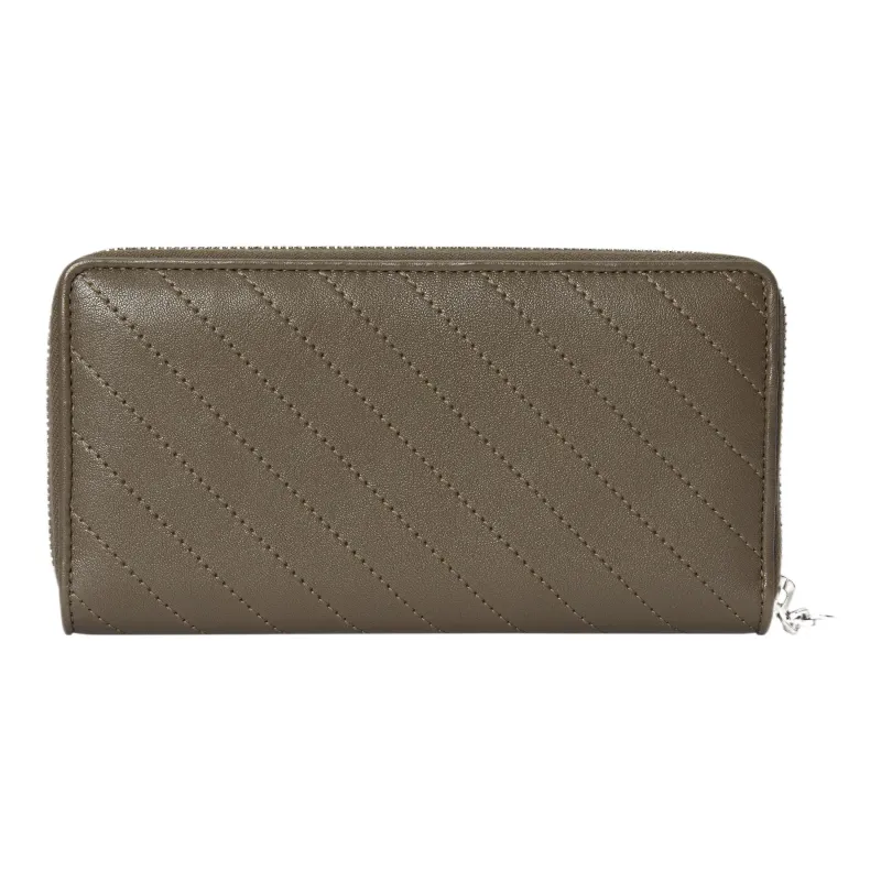 GUCCI Blondie Leather Wallet Women's Brown-2