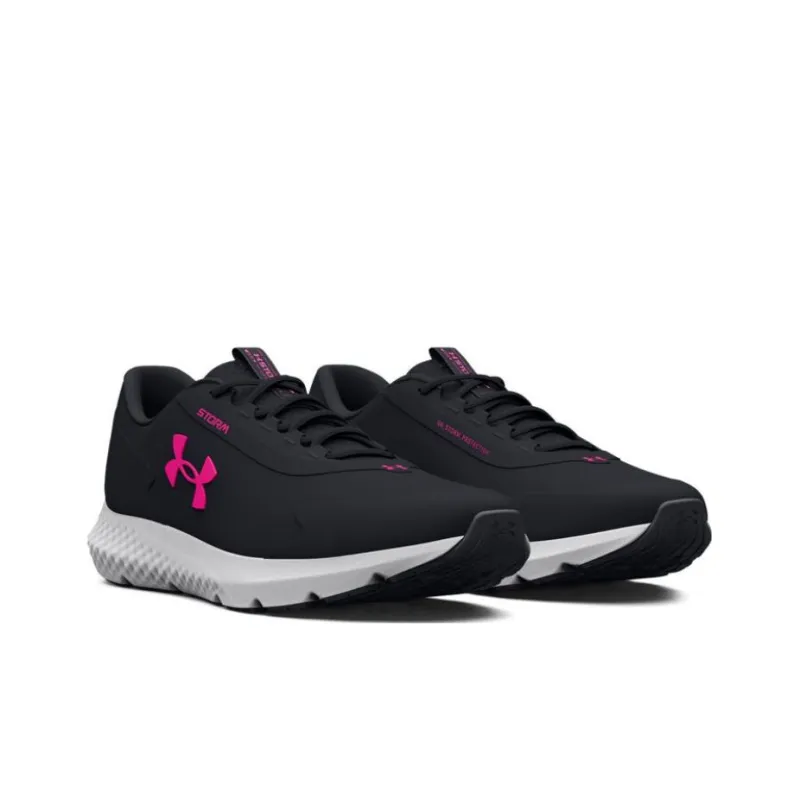 Under Armour Charged Rogue 3 Storm 'Black Pink' Women's-1