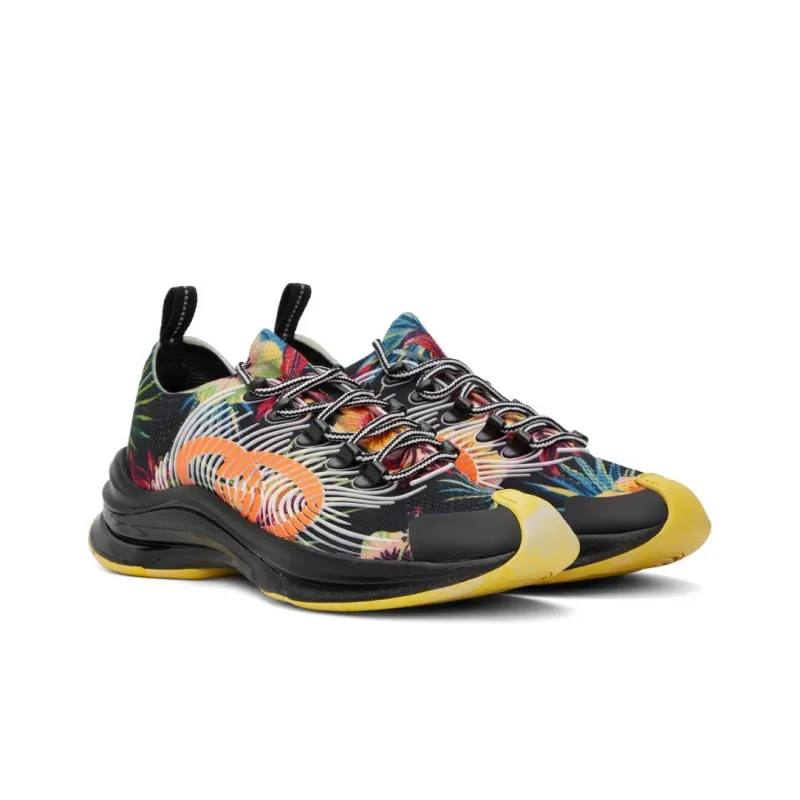 GUCCI Run Sneaker 'Floral'-2