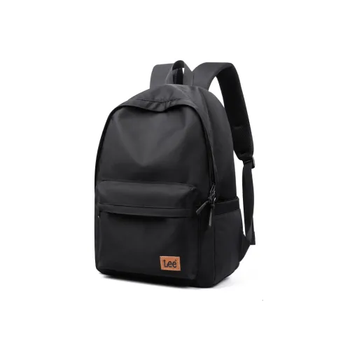 Lee Oxford Middle School High School Backpack Regular Unisex Black/Khaki/Burgundy