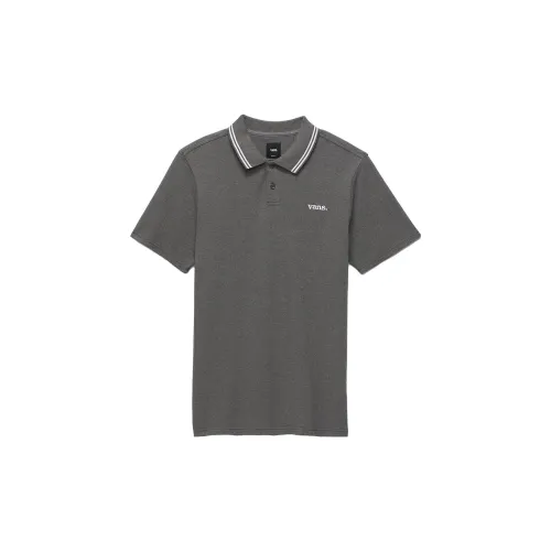 Vans Polo Shirts Men Dark Gray