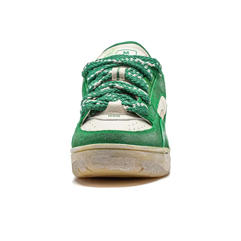 LiNing RSR 101 XXL Cushioning Anti Slip And Wear Resistant Low Top Basketball Shoes Unisex Green Gray-4