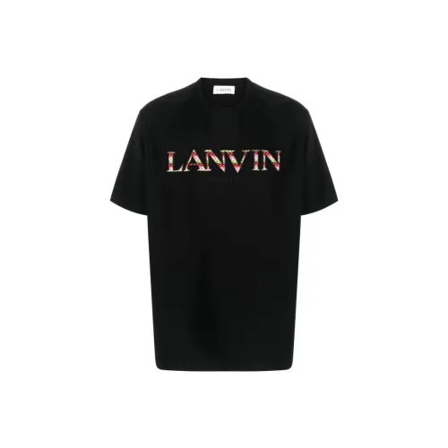 Lanvin T-Shirts Men Black