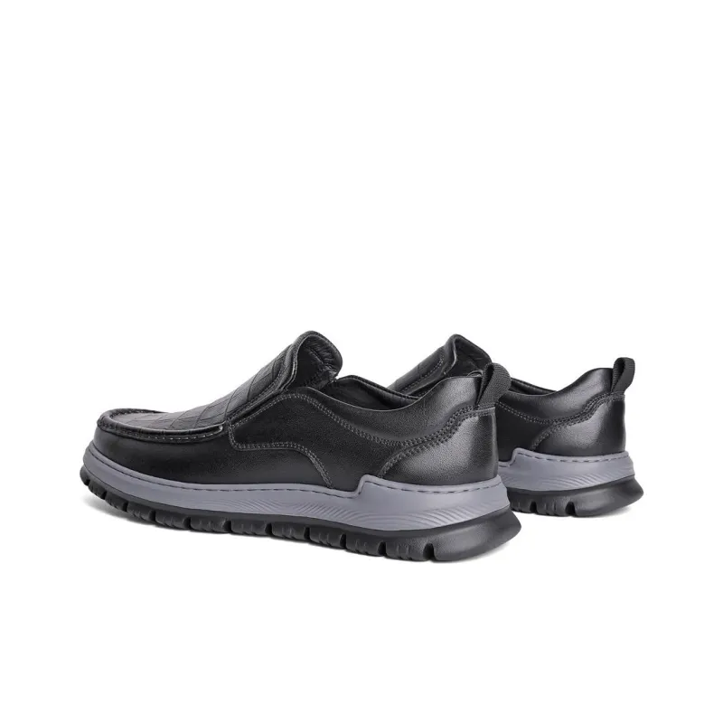 Senda Casual Shoes Men Low Top Black-3