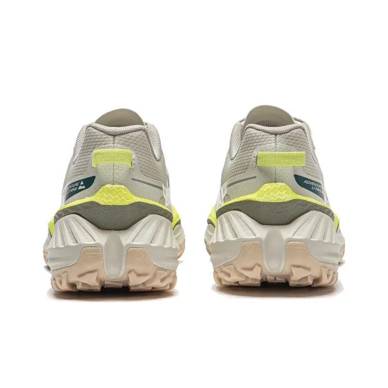 LiNing Cushioning Slip Resistant And Abrasion Resistant Low Top Running Shoes Women's Mica Gray-5