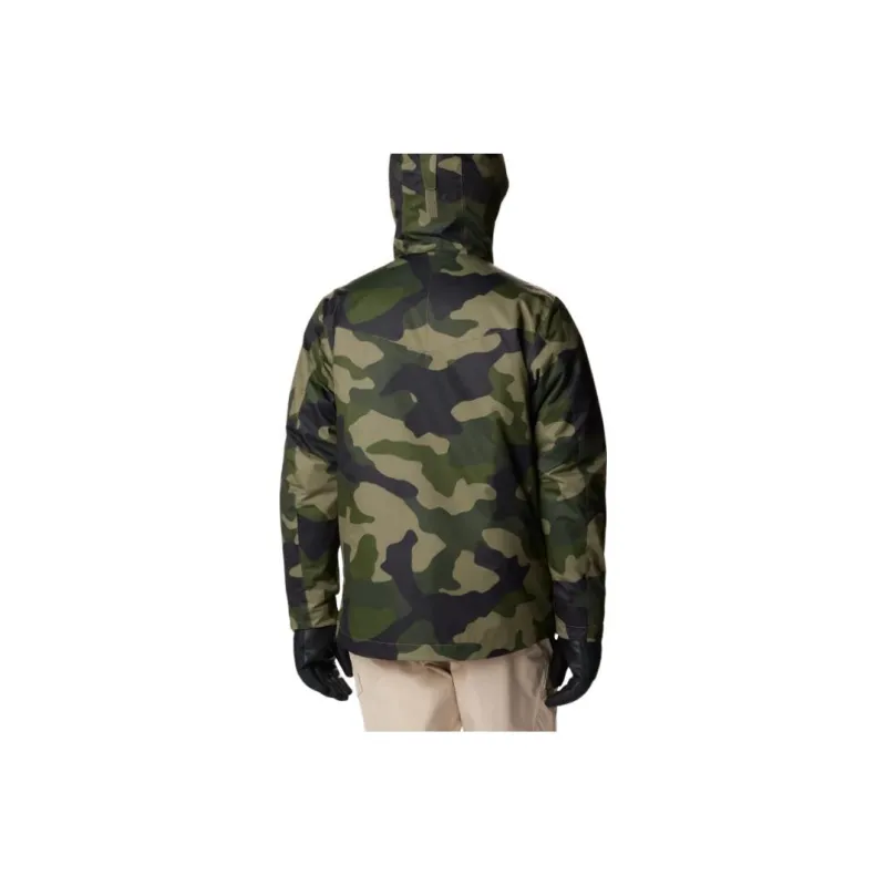 Columbia Windbreaker Jackets Men Army Green-1