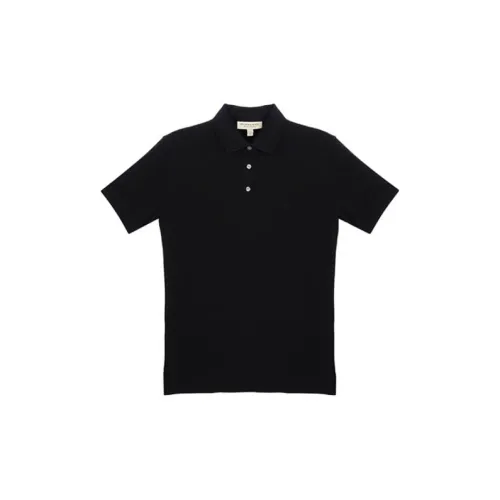 Burberry Polo Shirts Men Black