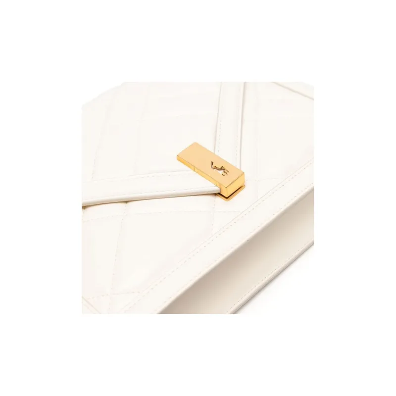 Polo Ralph Lauren Calfskin Portable Crossbody Bag Shoulder Bag Women's White-2