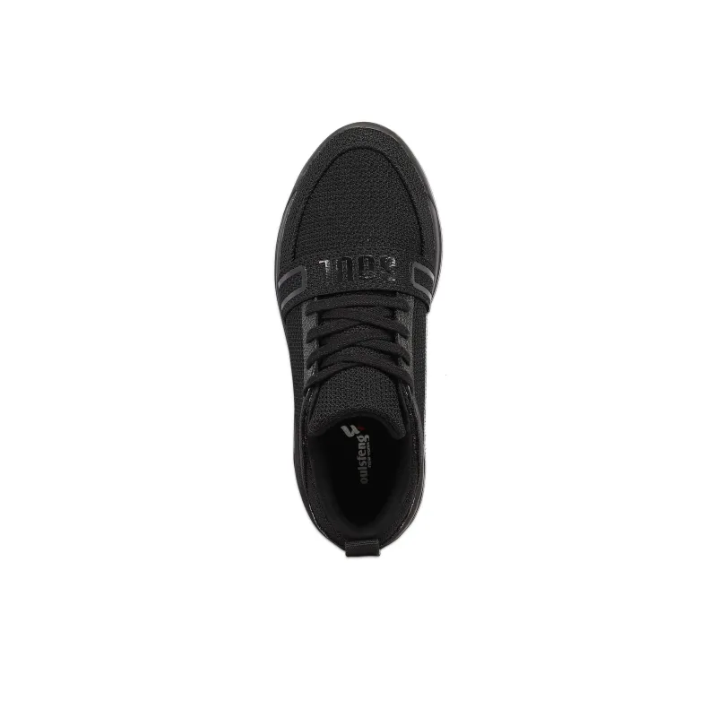 SOULSFENG Low Top Casual Shoes Unisex Black-2