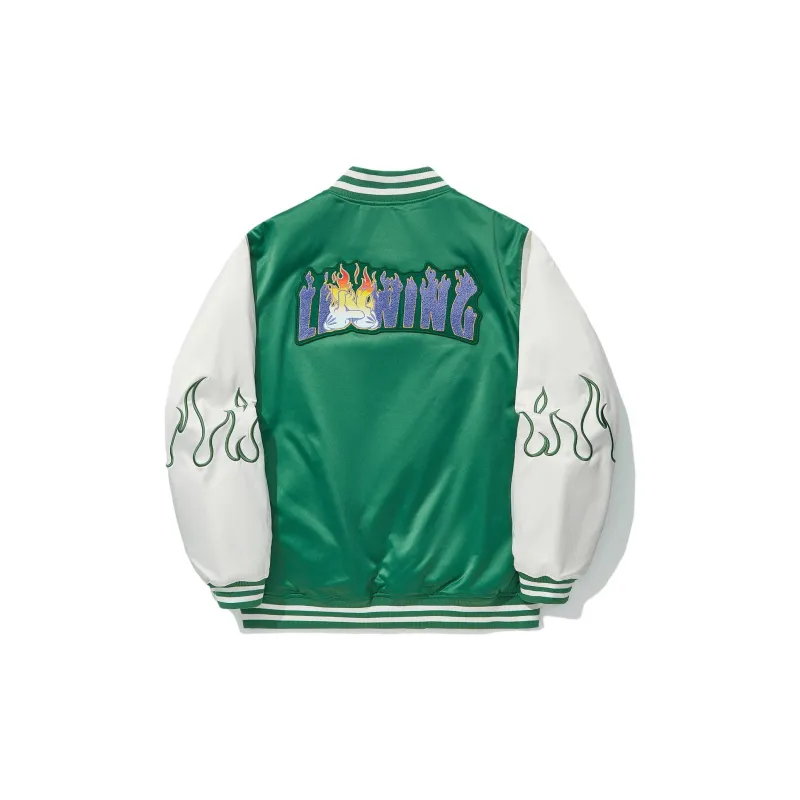 LiNing Puffer Jacket Unisex Deep Temple Green-1