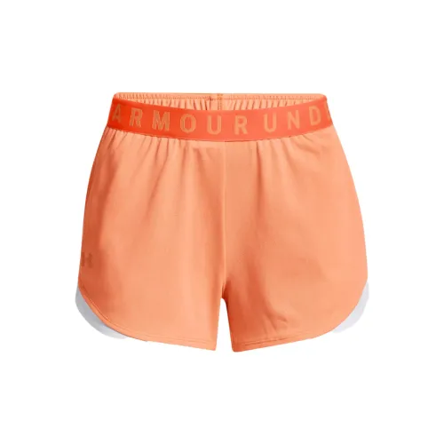 Under Armour Play Up 3.0 Sports Shorts Women's Orange