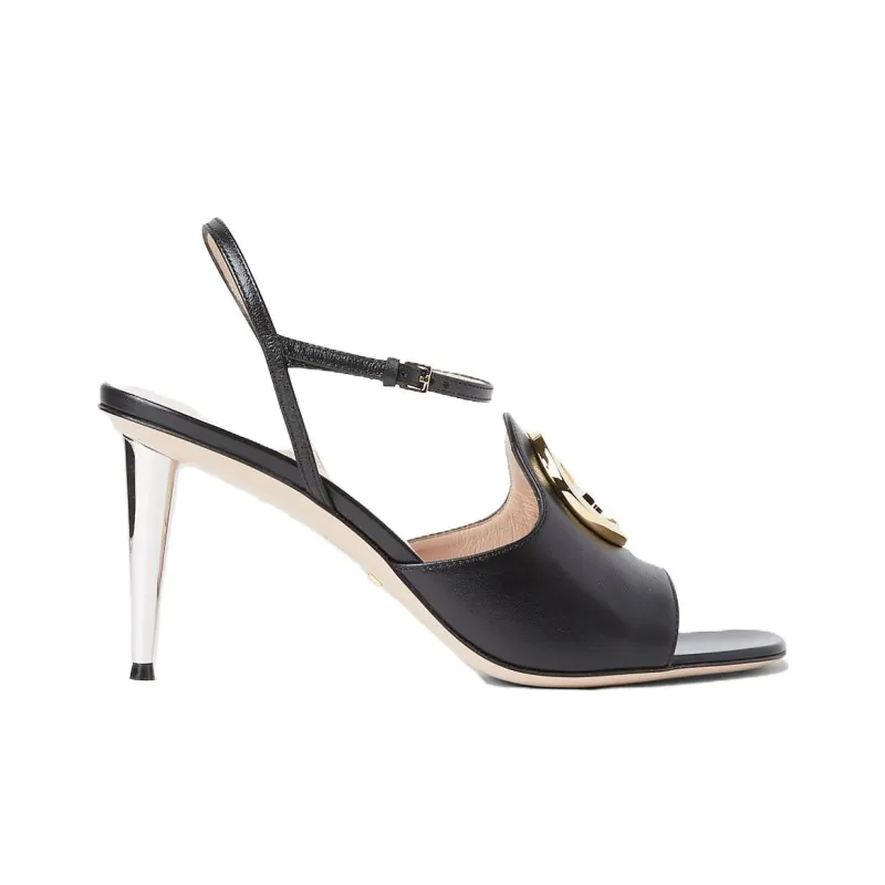 GUCCI Blondie Leather Sandals-1