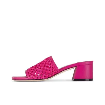 Jimmy Choo Themis Slide Slippers Women's Pink