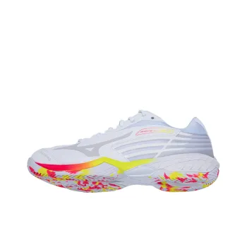 Wave Claw 2 Mizuno 'White Pink Bolt Neon'