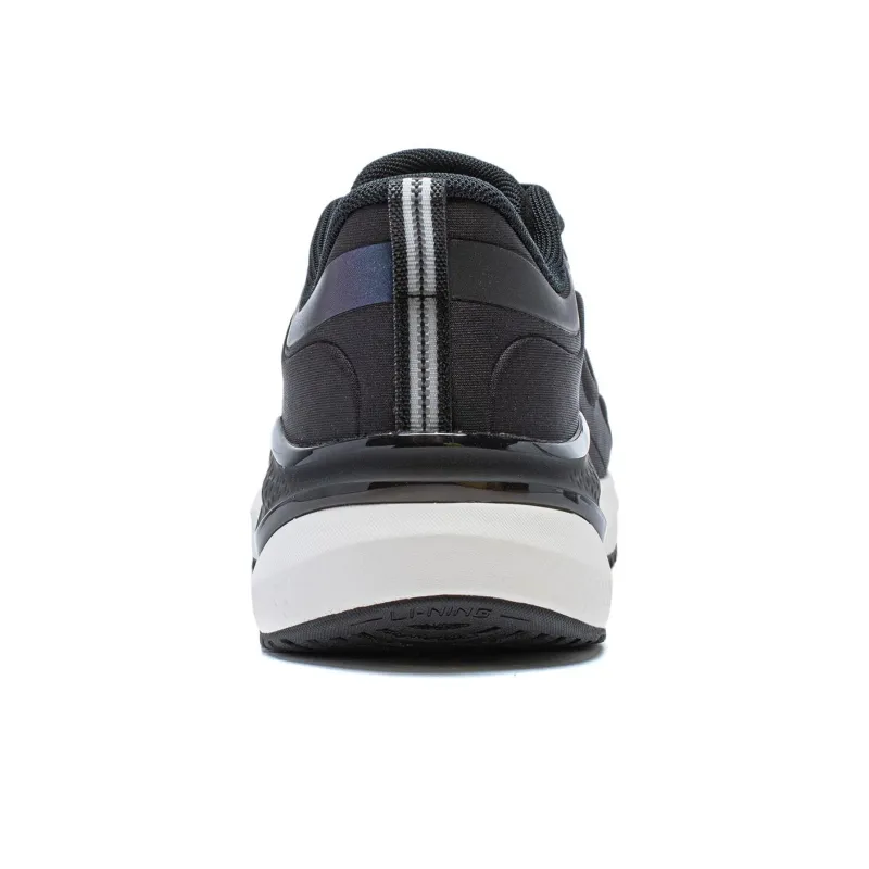 LiNing Cushioning Wear Resistant Low Top Running Shoes Women's Black-5