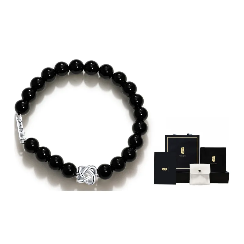 Jodie&Kevin Obsidian Bracelets Unisex-1