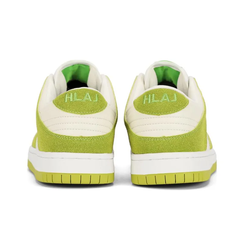 HLA JEANS Cushioned Wear-Resistant Lightweight Breathable Low-Top Skateboard Shoes Unisex-10