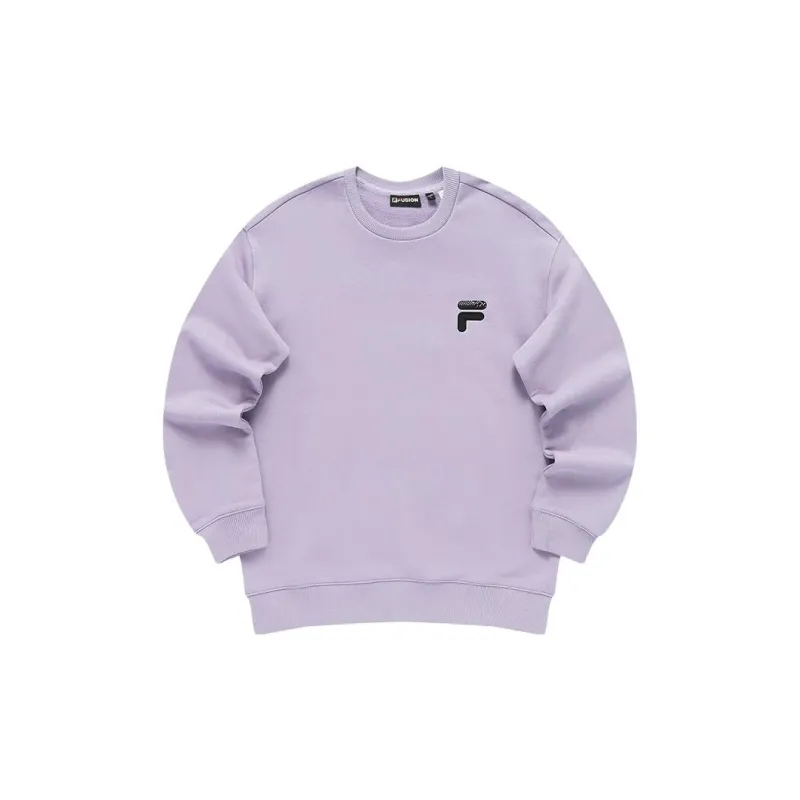 FILA FUSION FOB Series Sweatshirts Unisex Fantasy Purple-1