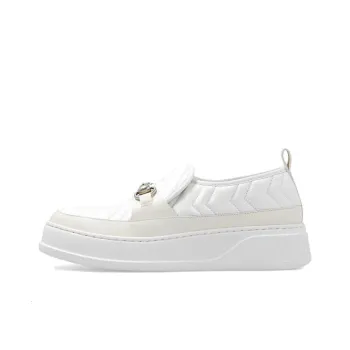 GUCCI Stylish Skateboarding Shoes Women's White