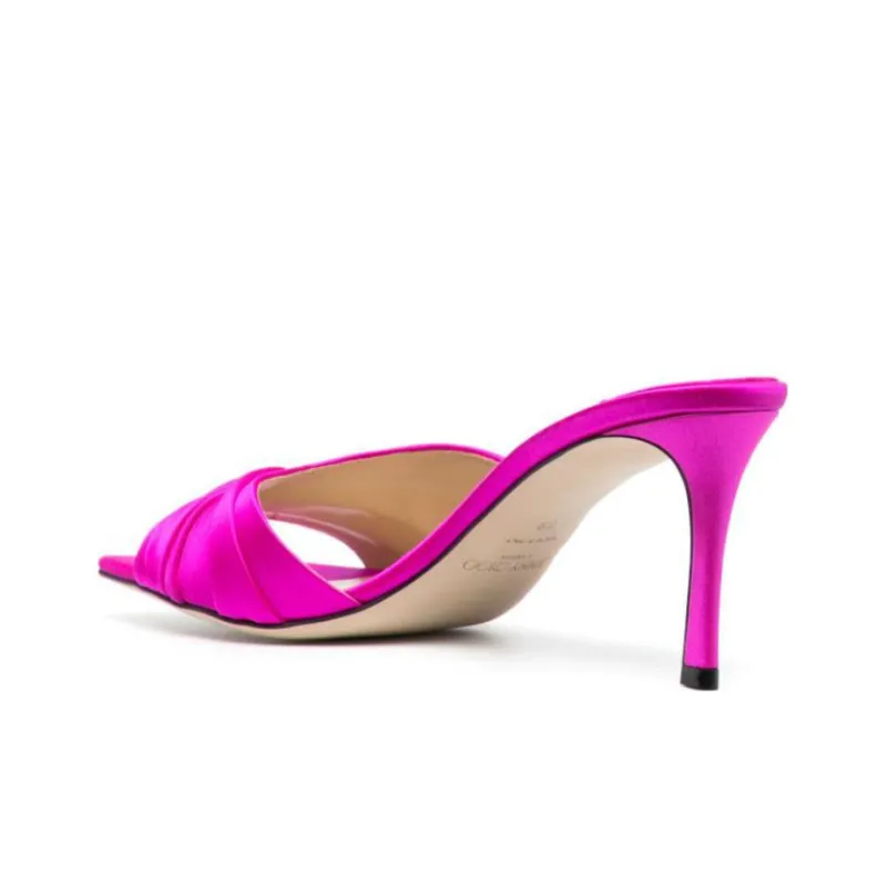 Jimmy Choo Basil 75mm Open-toe Mules-3