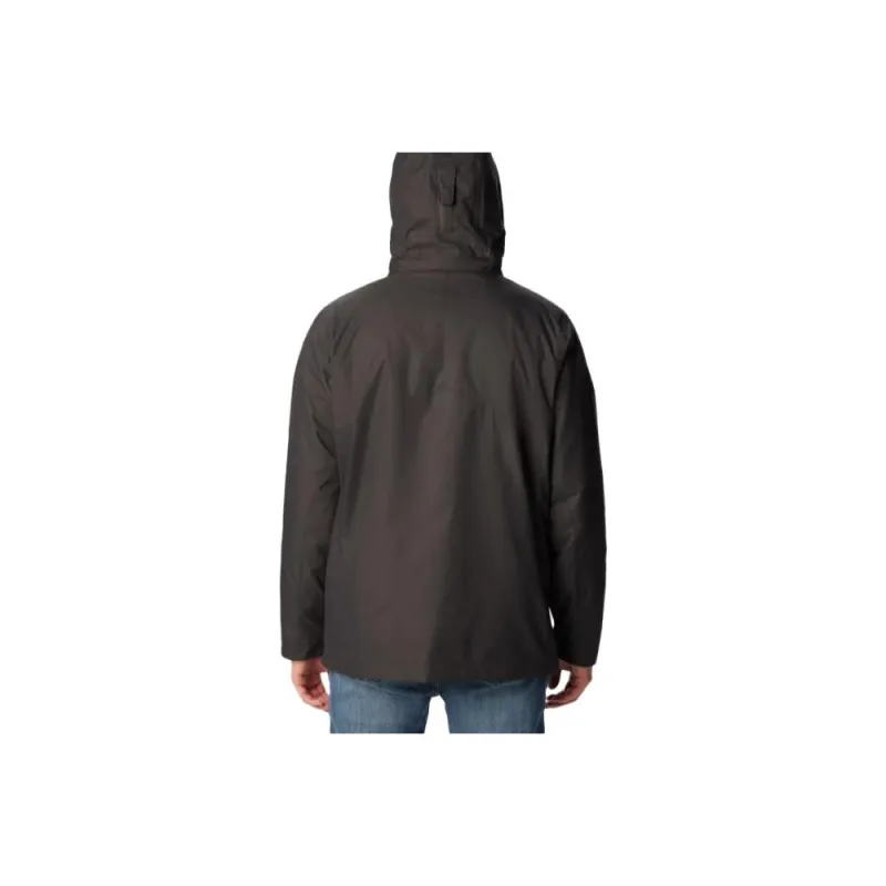 Columbia Windbreaker Jackets Men Dark Gray-1