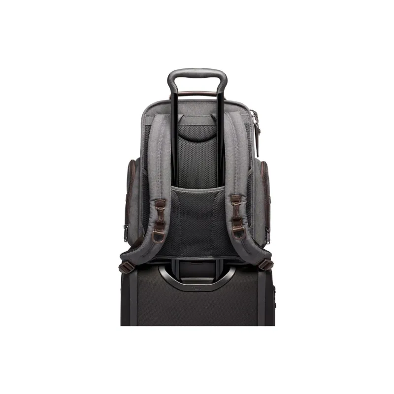 TUMI Alpha 3 Fabric Backpack Regular Men's Black-4