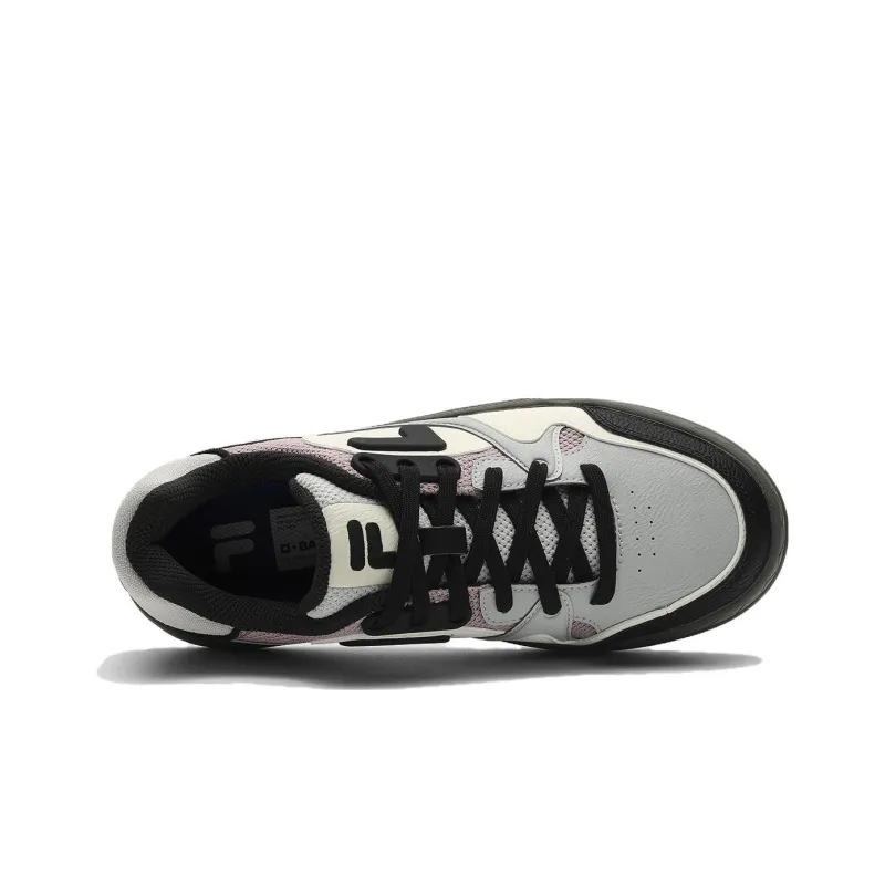 FILA FUSION Bank Skate Shoes 'Grey Pink Black' Women's-2