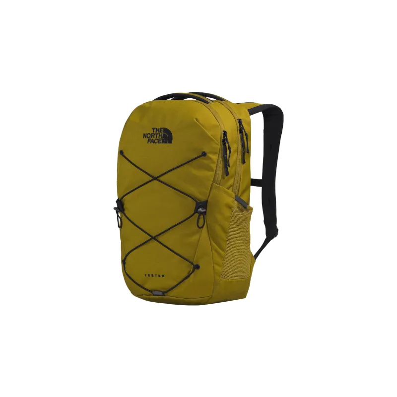 THE NORTH FACE Recycled Material Backpack Regular Unisex Mustard Green Color-1