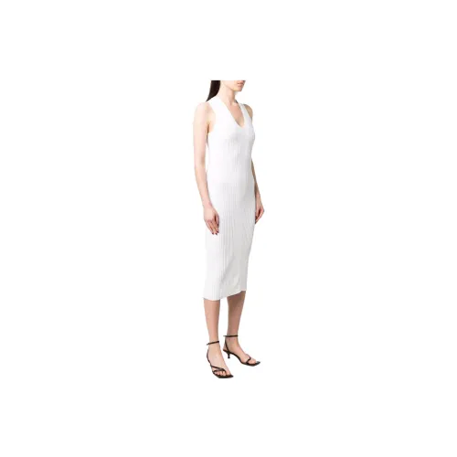 Helmut Lang Sleeveless Dresses Women's White