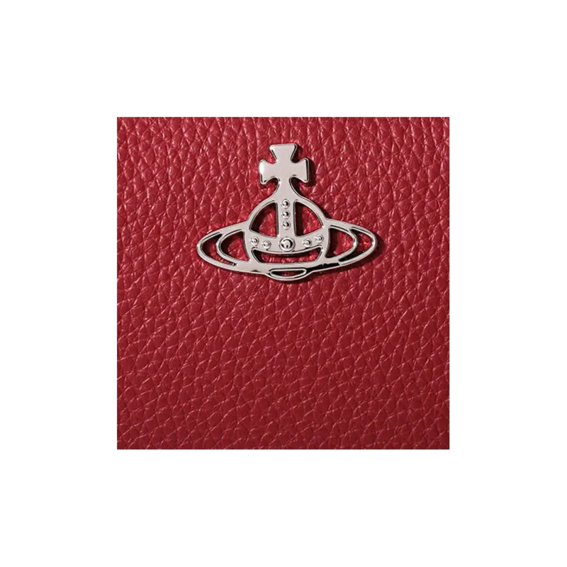 Vivienne Westwood Leather Wallet Regular Women's Red-5