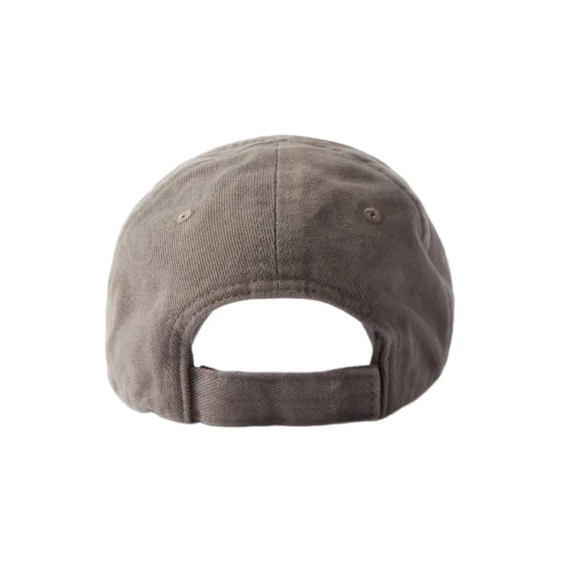 Balenciaga Cotton Baseball Caps Men's Brown-1