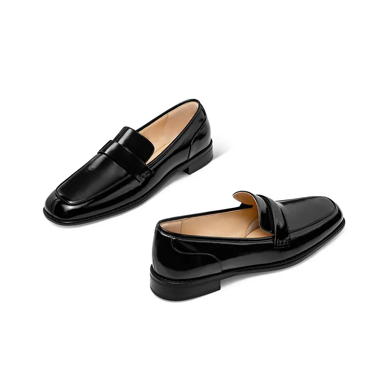 7or9 Brown Sugar Cookies Loafers Women's Classic Black-2