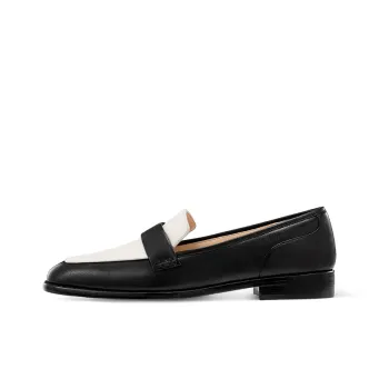 7or9 Oreo Cookies Loafers 3cm Women's Black White