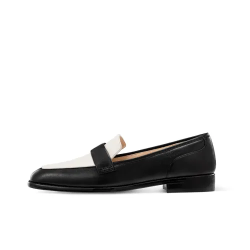 7or9 Oreo Cookies Loafers 3cm Women's Black White