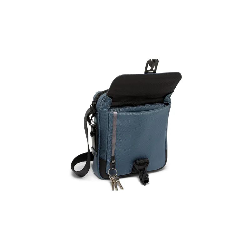 TUMI Nylon Messenger Bag Shoulder Bag Crossbody Bag Medium Size Men's Blue-3