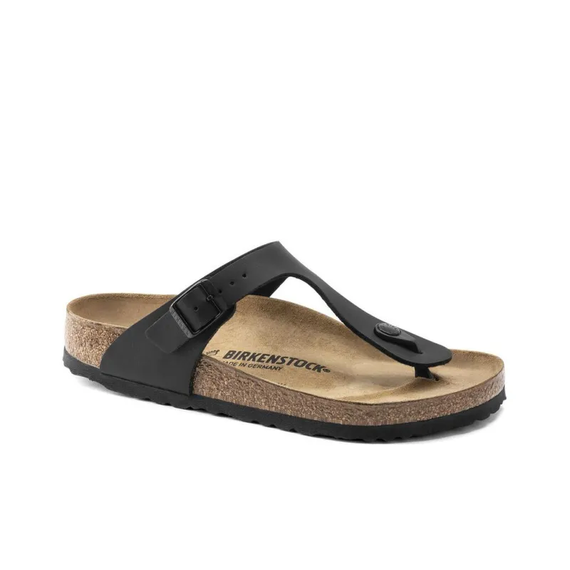Birkenstock Gizeh Birko Flor Narrow Fit 'Black'-2