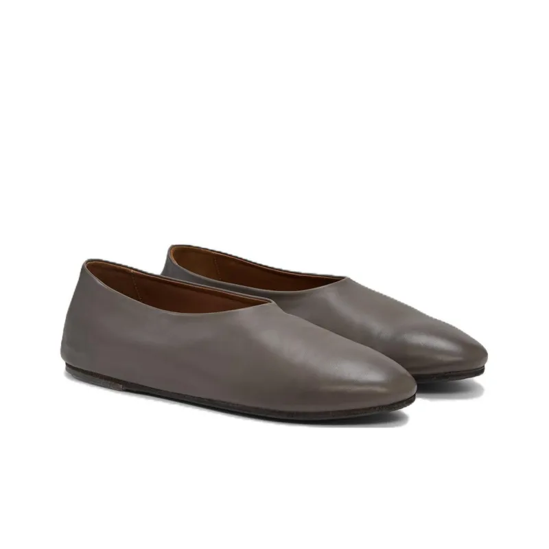 Marsèll Round Toe Slip On Loafers-2