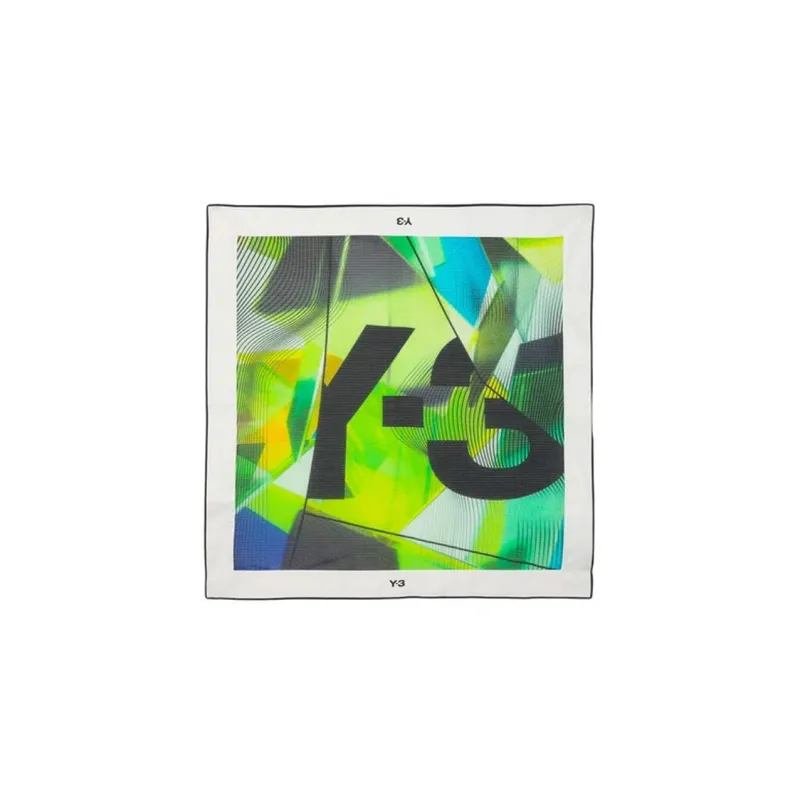 Y-3 Silk Scarves Unisex Green-1