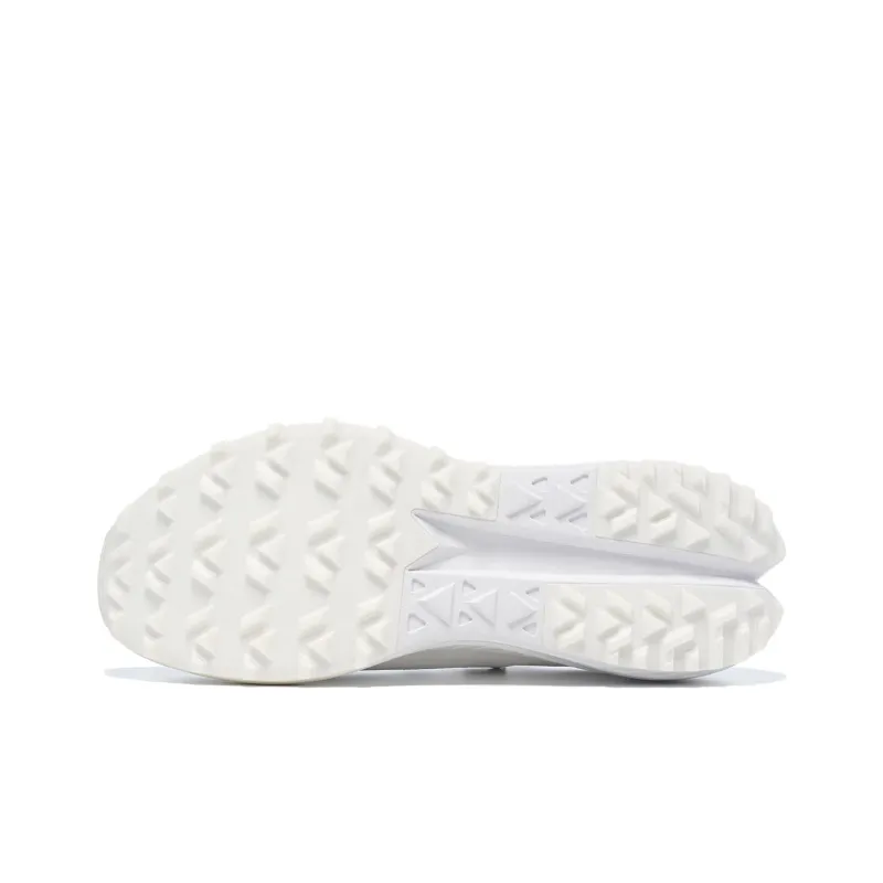 LiNing Cushioning Slip Resistant And Abrasion Resistant Low Top Running Shoes Men's White-5