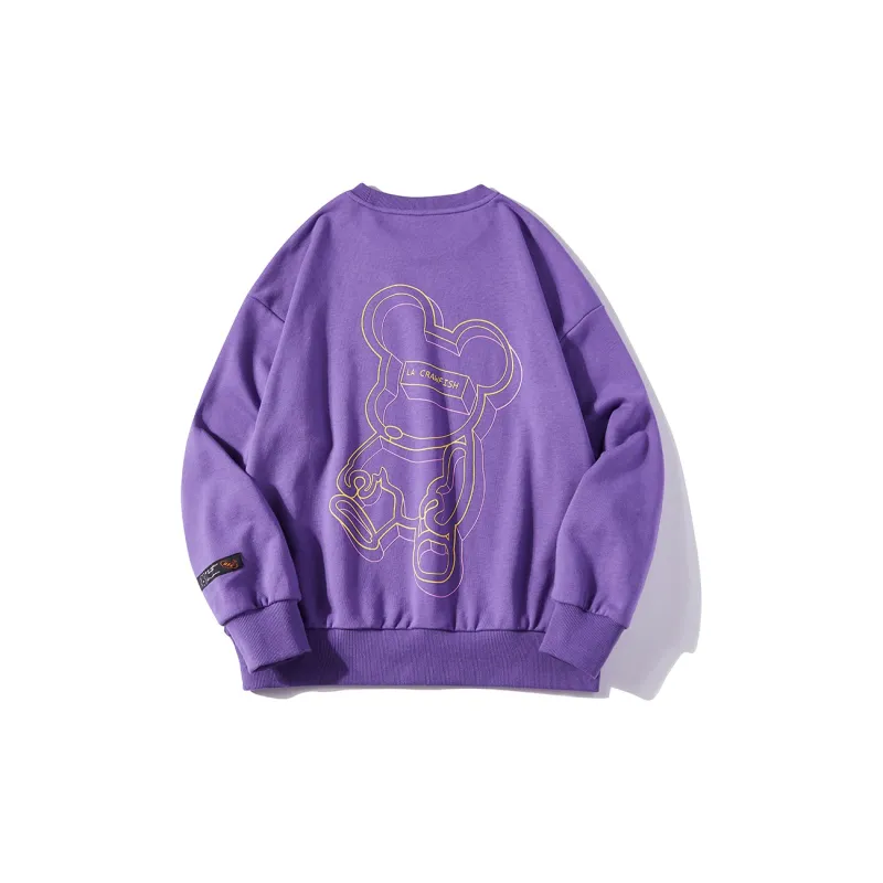 LA CRAWFISH Sweatshirt Women's Purple-1