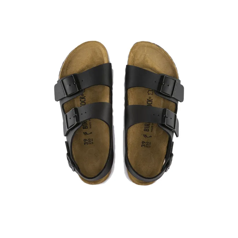 Birkenstock Milano Birko Flor Narrow Fit 'Black'-1