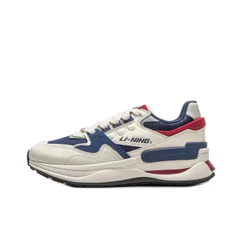 LiNing 001 Innocence V2 Innocent V2 Anti Slip Wear Resistant Casual Shoes White Blue