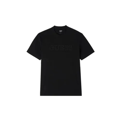 GUESS T-Shirts Men Black