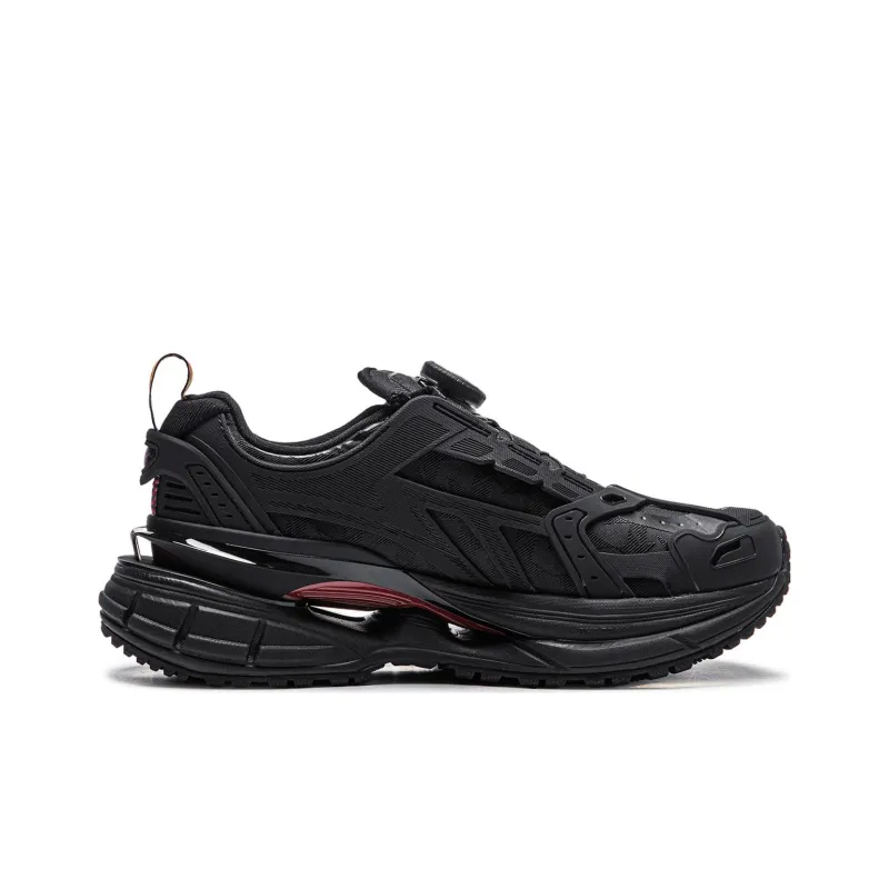 LiNing Project* Yanxing Anti Slip Wear Resistant Low Top Casual Shoes Women's Black-1