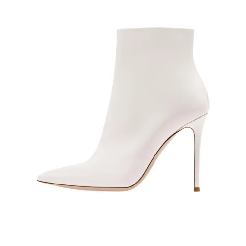 GIANVITO ROSSI Avril Ankle Boots Women's White