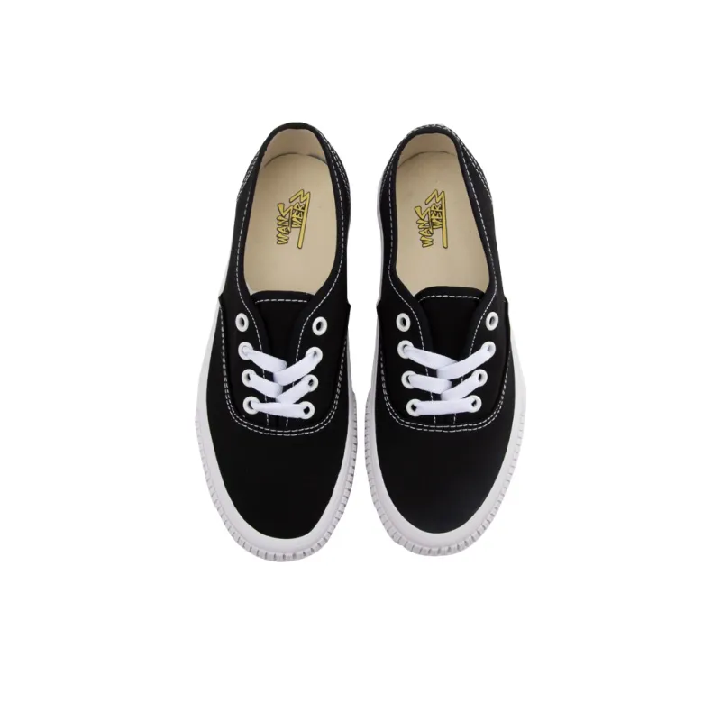 WANSWER Slip Resistant Cushioning Impact Resistance Wear Resistant Breathable Support Low Top Skateboard Shoes Unisex-2